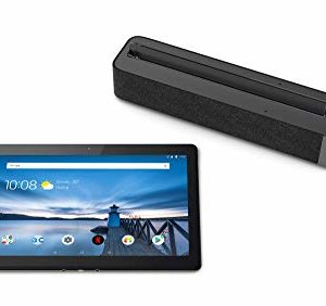 Lenovo Smart Tab M10 mit Amazon Alexa 25,5 cm (10,1 Zoll, 1920x1200, Full HD, WideView, Touch) Tablet-PC (Octa-Core, 3GB RAM, 32GB eMCP, Wi-Fi, Android 9) schwarz mit Smart Dockingstation