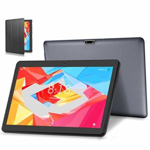 LNMBBS 4G LTE Tablet PC 10 Zoll Android 10.0 Tablet, 64GM eMMC,4GB RAM, Quad Core, WiFi/Bluetooth/GPS/OTG (Grau)