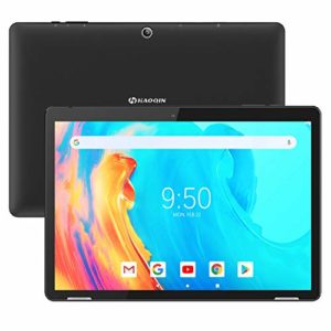 Tablet 10-Zoll Android 9.0 32GB - HAOQIN H10 Tablet-PC 2GB RAM Speicher Quad-Core IPS HD Display WiFi Bluetooth Google Certified (Schwarz)