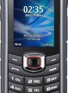 Samsung B2710 All Carriers 15 MB Handy (5,0 cm (2,0 Zoll) Display, 2 Megapixel Kamera, wasserdicht, ohne Branding)-noir-black