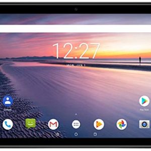 10 Zoll Android 9.0 Tablet entsperrt Pad mit Dual SIM Kartensteckplatz 10,1 "IPS Bildschirm 4GB RAM 64GB ROM 3G Phablet Integriertes Bluetooth WiFi GPS Tablets (Metallic grau)