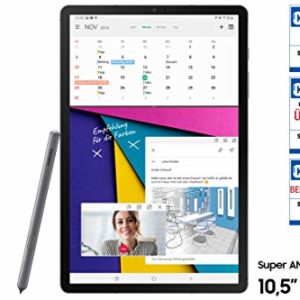 Samsung Galaxy Tab S6 T860 (10.5 Zoll) Wi-Fi, mountain grey
