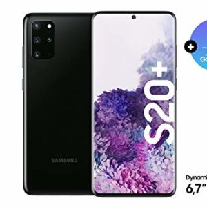 Samsung Galaxy S20+ Smartphone Bundle (16,95 cm) 128 GB interner Speicher, 8 GB RAM, Hybrid SIM, Android inkl. 36 Monate Herstellergarantie [Exklusiv bei Amazon] Deutsche Version, cosmic black
