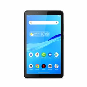 Lenovo Tab M7 17,8 cm (7 Zoll, 1024x600, WSVGA, WideView, Touch) Tablet-PC (Quad-Core, 1GB RAM, 16GB eMCP, Wi-Fi, Android 9) schwarz