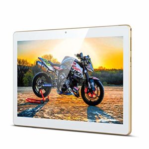 Qimaoo Tablet 10 Zoll, Android Tablet PC Android 8.1 mit 2 GB RAM 32 GB ROM Quad Core CPU, IPS HD (1280 x 800), Dual Kamera/SIM 3G Tablets Unterstützung WiFi/GPS/Bluetooth (K4)