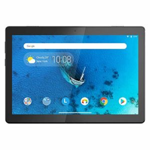 Lenovo Tab M10 25,5 cm (10,1 Zoll, 1280x800, HD, WideView, Touch) Tablet-PC (Quad-Core, 2GB RAM, 16GB eMCP, Wi-Fi, Android 10) schwarz